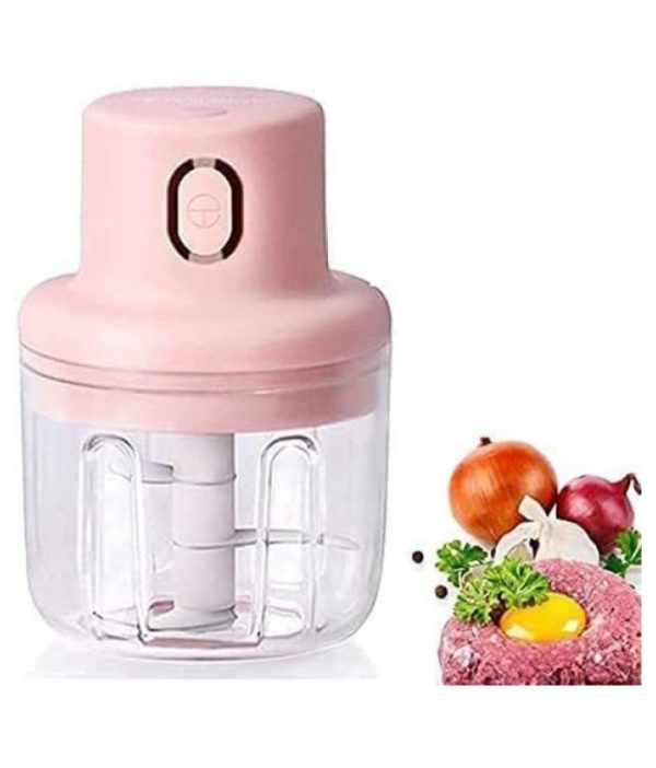 Electric Mini Grinder Food Chopper Combo Set